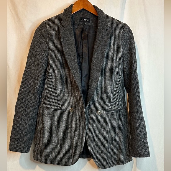 caroll Jackets & Blazers - WOMEN’s WOOL BLAZER